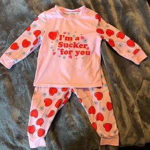 Valentine Outfit!! 12-18 months.